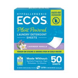Laundry Detergent Sheets, Lavender Vanilla