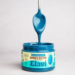Superfood Cashew Butter, Blue Vanilla Frosting