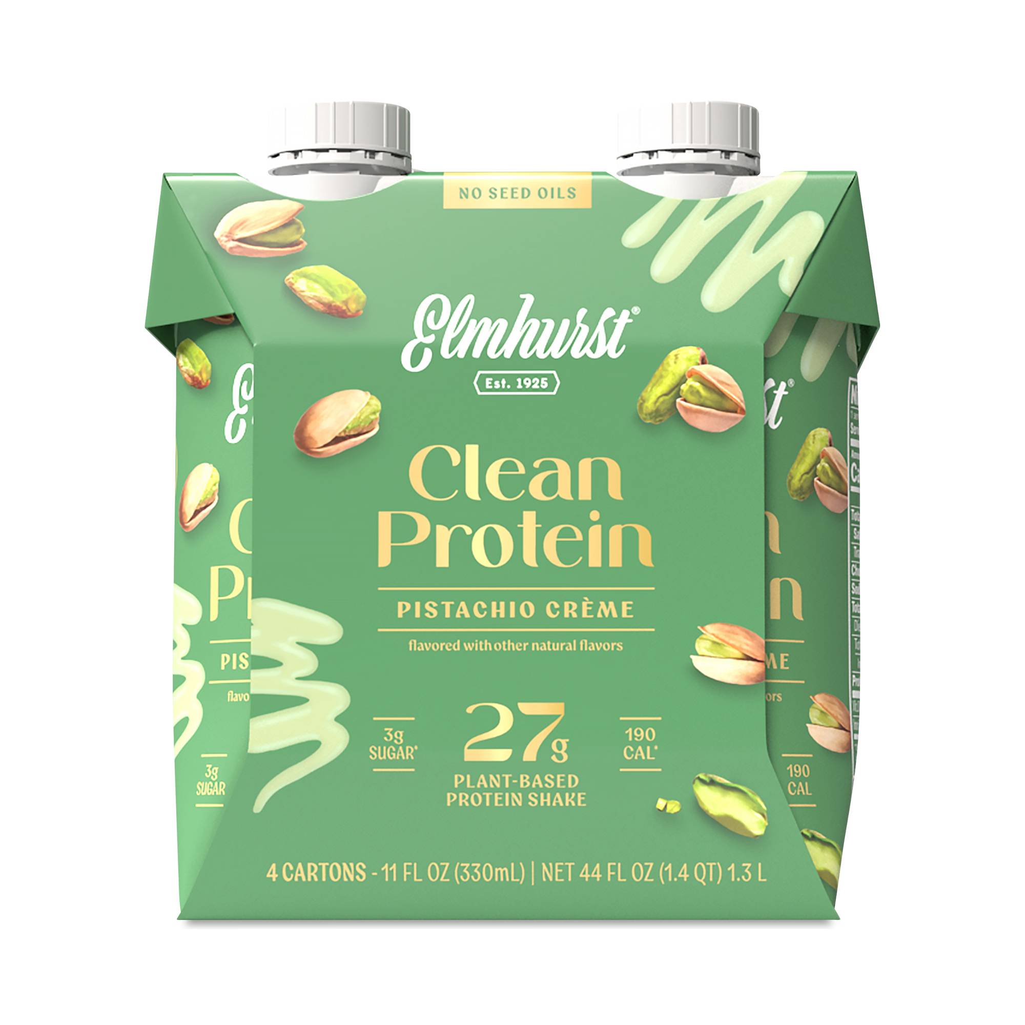 Clean Protein Plant-Based Shake, Pistachio Crème