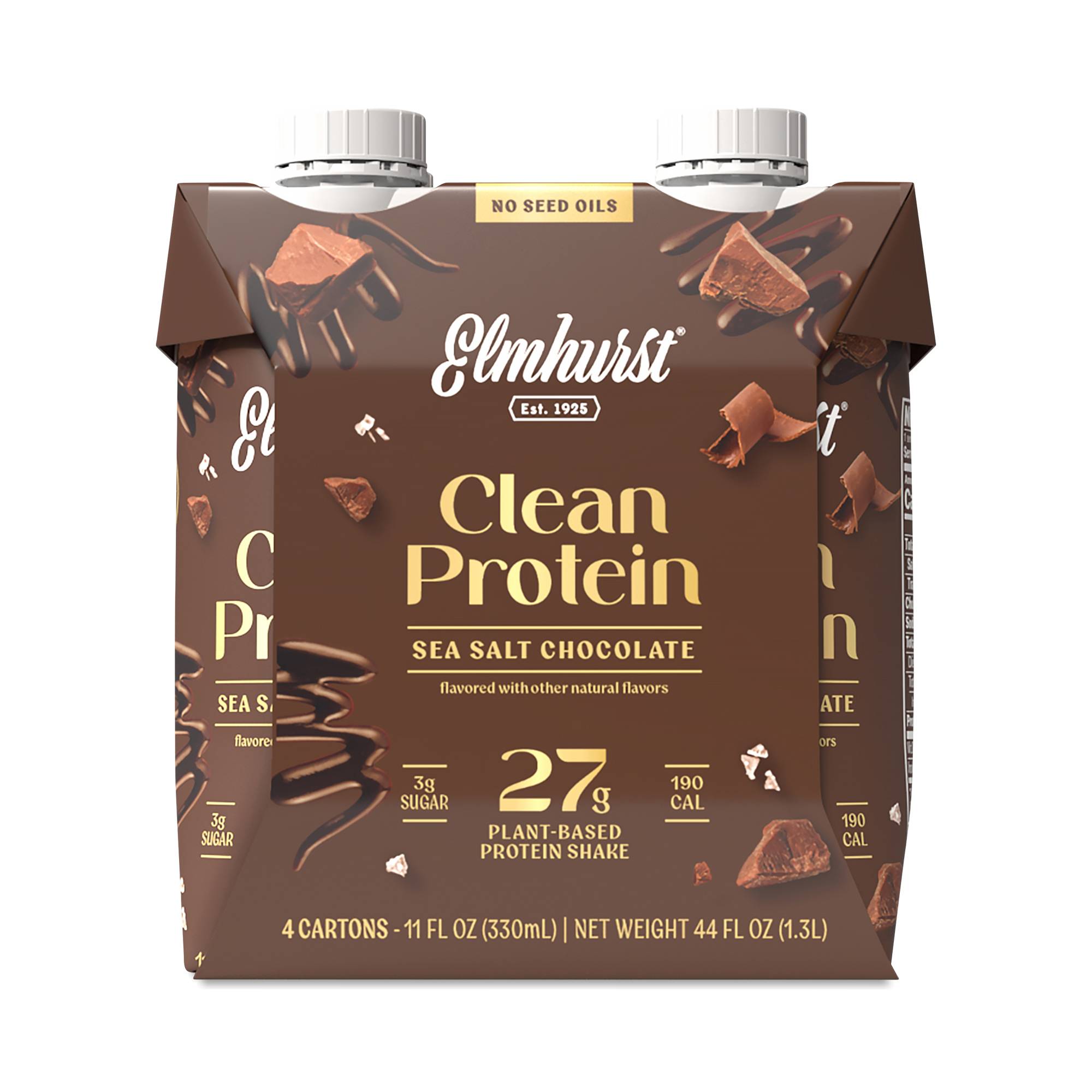 Clean Protein Plant-Based Shake, Sea Salt Chocolate
