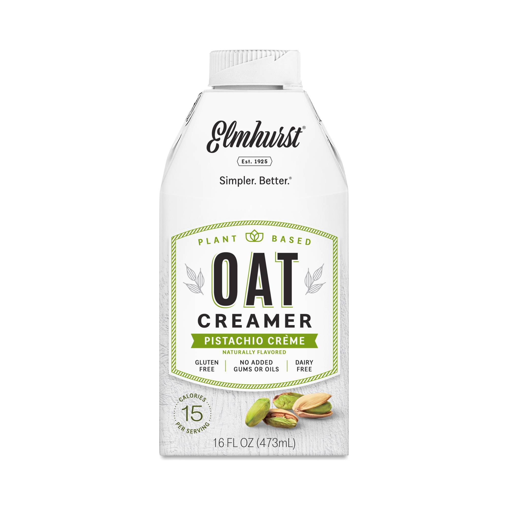 Oat Creamer, Pistachio Crème