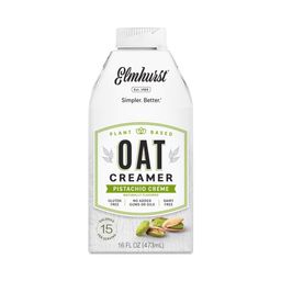 Oat Creamer, Pistachio Crème