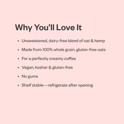 Oat Creamer, Unsweetened