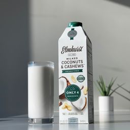 Unsweetened Milked Coconuts & Cashews