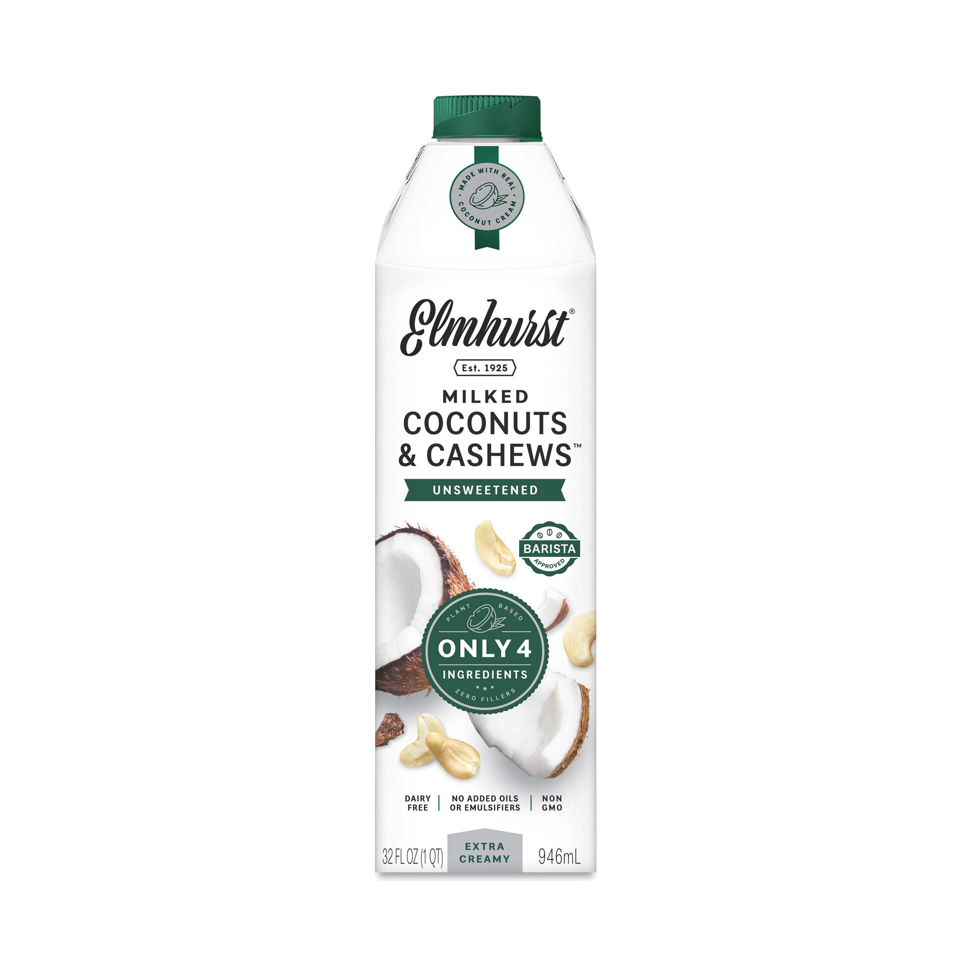 Unsweetened Milked Coconuts & Cashews