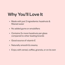 Unsweetened Milked Hazelnuts