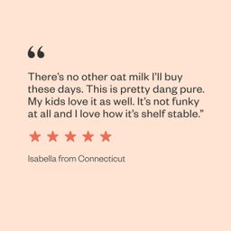 Unsweetened Milked Oats