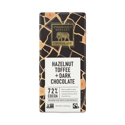 Chocolate Bar, Hazelnut Toffee & 72% Dark Chocolate