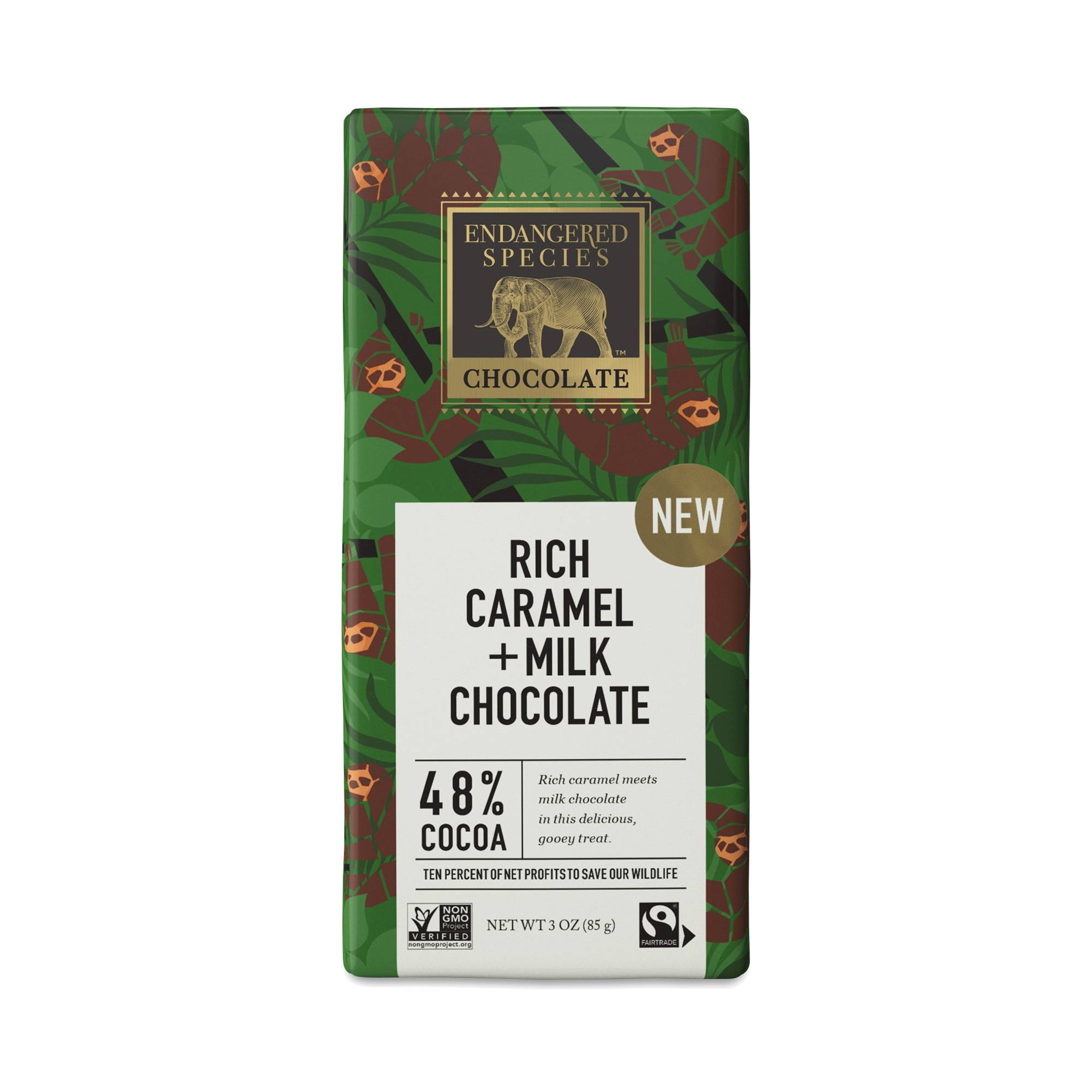 Chocolate Bar, Rich Caramel & 48% Milk Chocolate