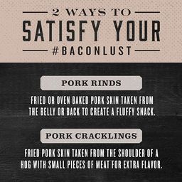 Maple Bacon Pork Cracklings