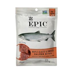 Maple Glazed & Smoked Salmon Bites