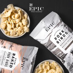 Sea Salt & Pepper Pork Rinds