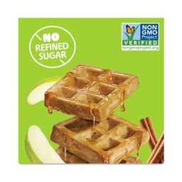 Mini Waffles, Apple Cinnamon Cobbler