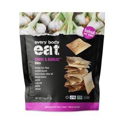 Snack Thins, Chive & Garlic