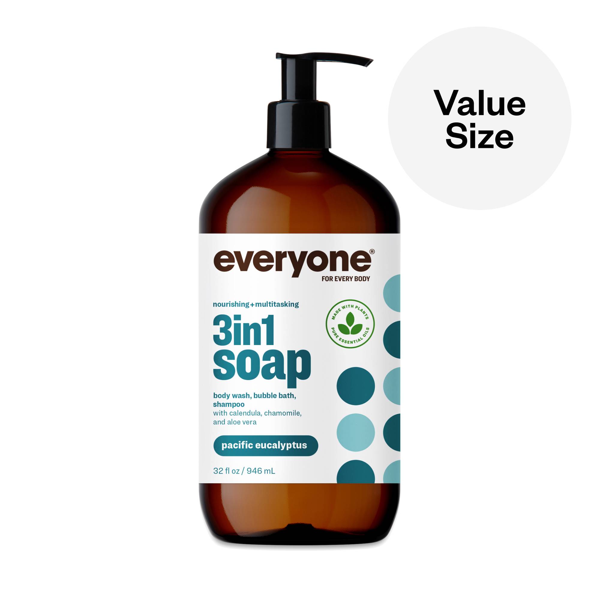 3 in 1 Soap, Pacific Eucalyptus