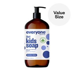 3-in-1 Soap, Shampoo, Body Wash, & Bubble Bath for Kids, Lavender Lullaby