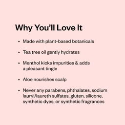 Clarifying Shampoo, Tea Tree, Eucalyptus, & Spearmint
