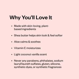 Nourishing Body Lotion, Coconut Vanilla