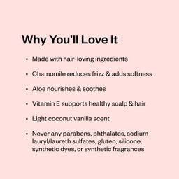 Nourishing Conditioner, Coconut Vanilla