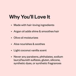 Nourishing Shampoo, Coconut Vanilla