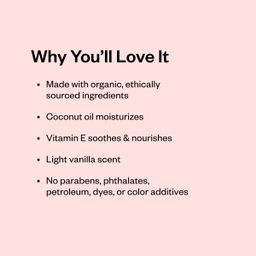 Organic Lip Balm, Vanilla