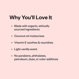 Organic Lip Balm, Vanilla