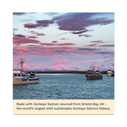 Wild Alaskan Teriyaki Sockeye Salmon Jerky