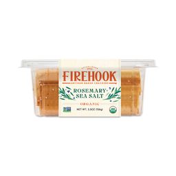 Organic Baked Crackers, Rosemary Sea Salt