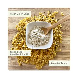 Macaroni & Cheese, Cheddar, Hatch Green Chile & Garlic