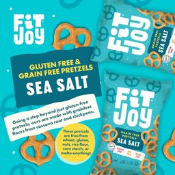 Grain Free Pretzels, Sea Salt