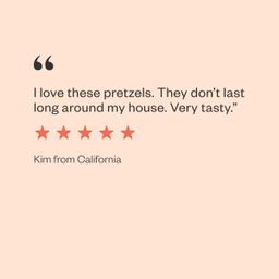 Grain Free Pretzels, Tangy Dijon