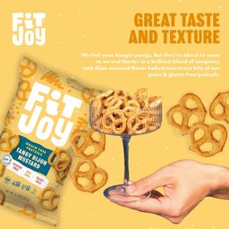 Grain Free Pretzels, Tangy Dijon