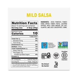 Mild Salsa