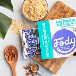 Snack Bars, Dark Chocolate, Nuts & Sea Salt