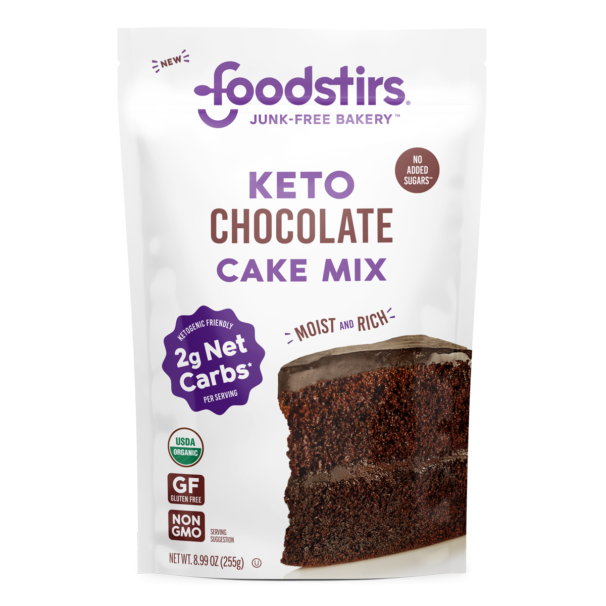Foodstirs Keto Dry Baking Mix, Chocolate Cake Thrive Market