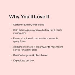 Calm Organic Chai Latte