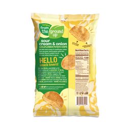 Cauliflower Chips, Sour Cream & Onion