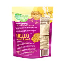 Cauliflower Snacking Crackers, Everything