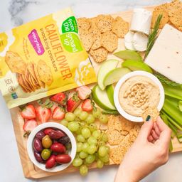 Cauliflower Snacking Crackers, Everything