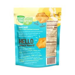 Cauliflower Snacking Crackers, Sea Salt