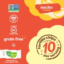 Cauliflower Tortilla Chips, Nacho