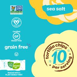 Cauliflower Tortilla Chips, Sea Salt