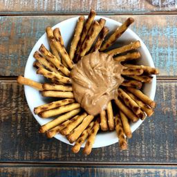 Sea Salt Cauliflower Pretzel Sticks