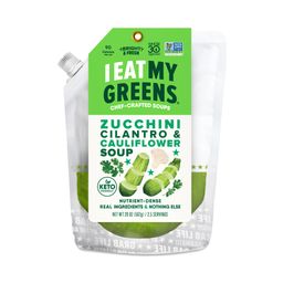 Zucchini, Cilantro & Cauliflower Soup