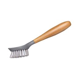 Tenacious C Cast Iron Scrub Brush with Scraper