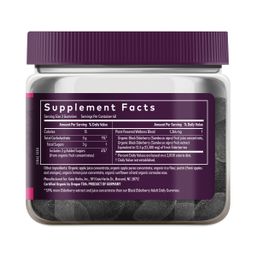 Black Elderberry Gummies, Extra Strength