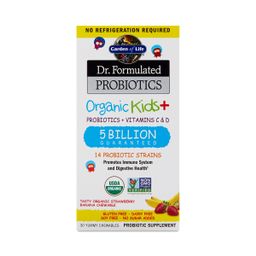 Dr. Formulated Organic Kids+ Probiotics - Strawberry Banana