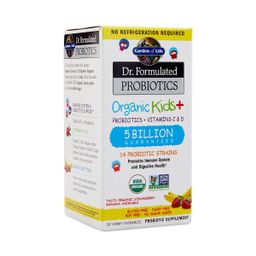Dr. Formulated Organic Kids+ Probiotics - Strawberry Banana