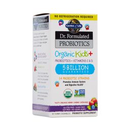 Organic Kids+ Probiotics, Berry Cherry