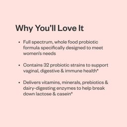 Raw Probiotics for Women